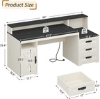 TVU Farmhouse Computer Desk - Image 2
