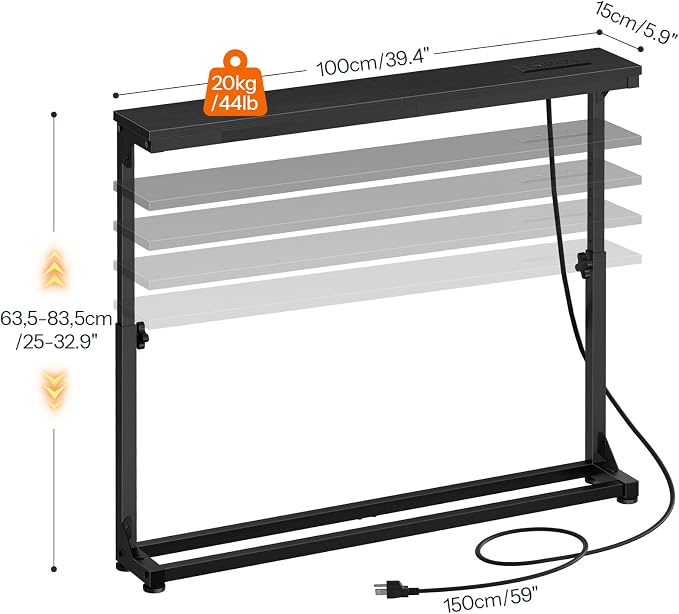 HOOBRO Narrow Console Table - Image 2