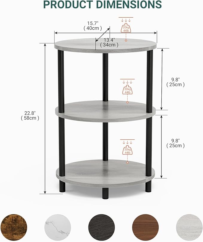 Small Round Side Table - Image 2