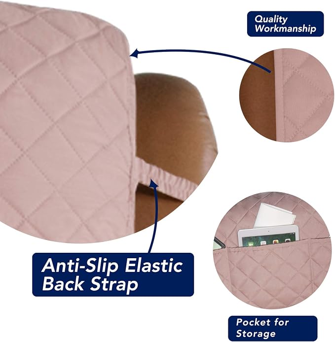 PureFit Reversible Recliner Chair Covers Couch Covers - Image 3