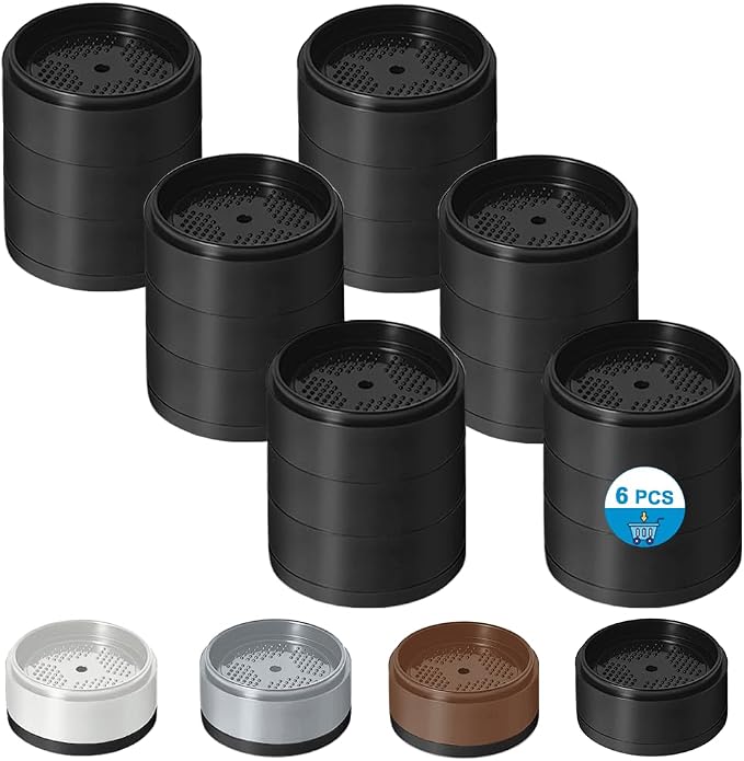 Bed Risers 1 inch, 2 inch, 3 inch, 4 inch Heavy Duty, Adjustable Furniture Riser by EGTTGIN
