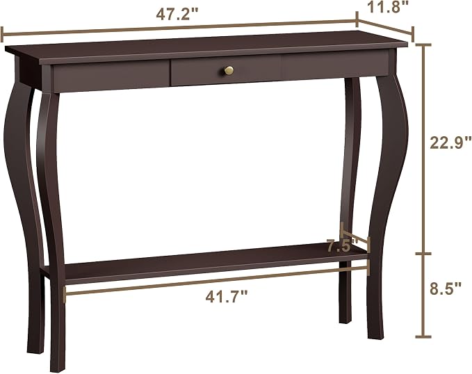 ChooChoo 47 Inch Narrow Console Table - Image 2