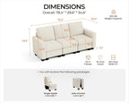 CHIC HOUSE Modular Sectional Sofa - Image 2