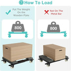 Heavy Duty Adjustable Furniture Moving Dolly - Image 9
