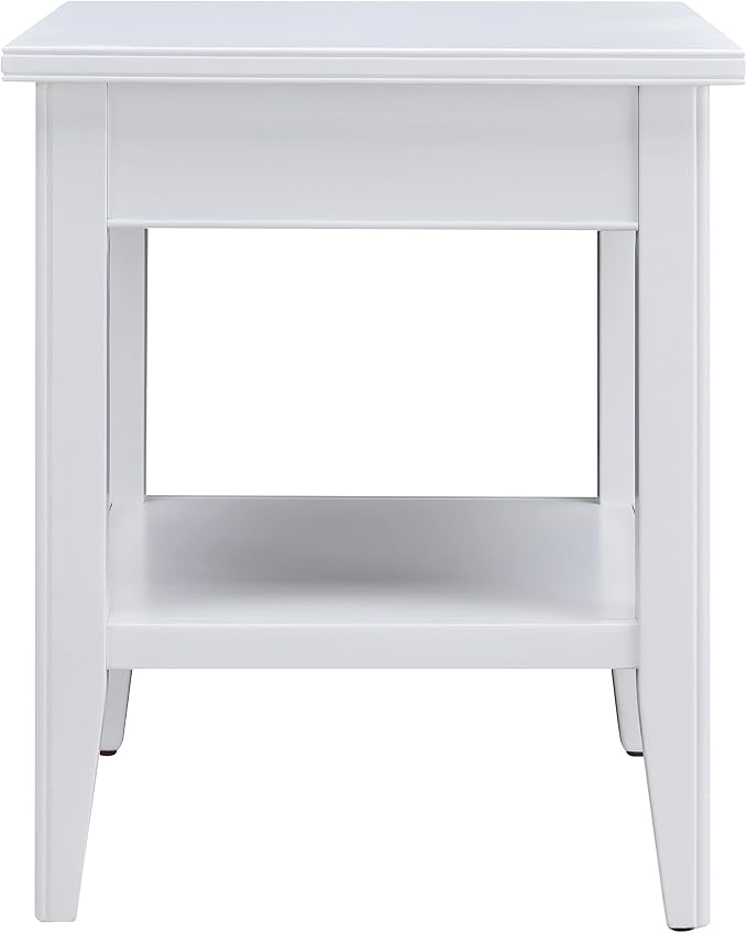 Leick Home Laurent 20 in. Solid Wood End Table - Image 11