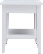 Leick Home Laurent 20 in. Solid Wood End Table - Image 11