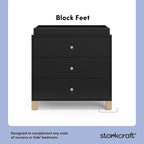 Storkcraft California 3-Drawer Chest - Image 4