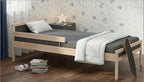 Stretchy Cot Fitted Sheet 25" x 75" - Image 2