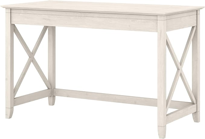 Bush Home Key West 48W Writing Desk in Linen White Oak by BushHome