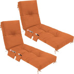 Kigley Outdoor Chaise Lounge Cushions by Kigley