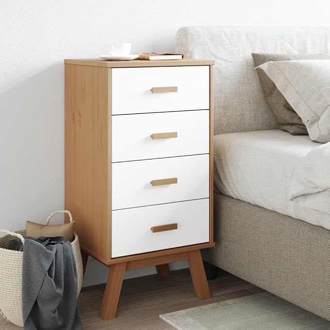 Scandinavian Style Bedside Table - Image 3