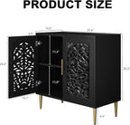 ARTPOWER Vintage Accent Cabinet - Image 2