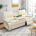 Leather Power Recliner Sofa Set - Image 6