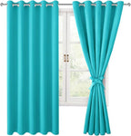 Blackout Curtains for Bedroom, 60 x 72 Inch, 2 Panels | Thermal Insulated & by Hiasan