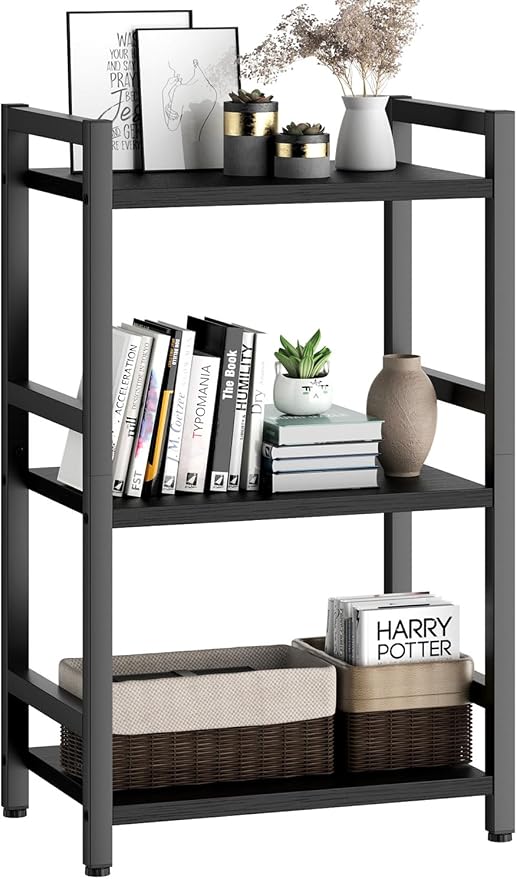 Book Shelf, 3 Tier Bookcase by GAGIFEN