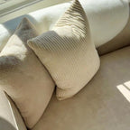 Acanva Luxury Modern Tight Curved Back Velvet Sofa, Minimalist Style Comfy Couch - Image 11