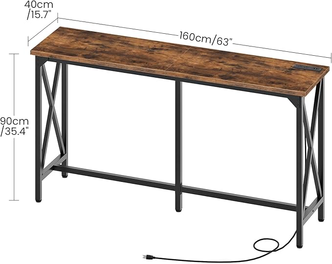 CHOEZON 63'' Bar Table, Kitchen Dining Table - Image 5