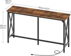 CHOEZON 63'' Bar Table, Kitchen Dining Table - Image 5