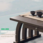Bamboo Japanese Floor Table, Small Coffee Table & Tea Table, Altar Table - Image 3