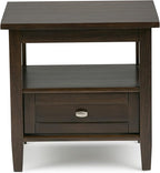SIMPLIHOME Warm Shaker Solid Wood Transitional-Style 36-inch Wide Coffee Table - Image 8