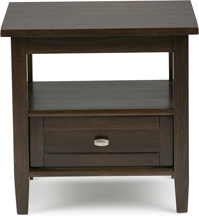 SIMPLIHOME Warm Shaker End Table - Image 5