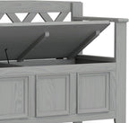 SIMPLIHOME Amherst Entryway Storage Bench - Image 9