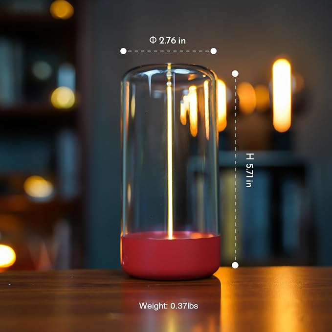 AUGE LIGHT Mini Minimalist Table Lamp Cordless LED Desk Lamp Rechargeable - Image 3