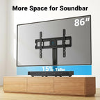 PERLESMITH Swivel Universal TV Stand Mount - Image 7