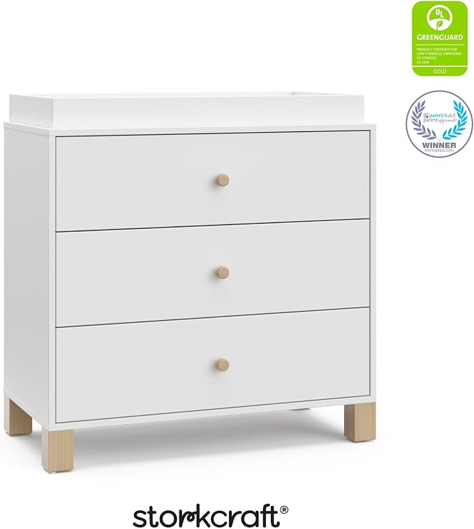 Storkcraft California 3-Drawer Chest - Image 9