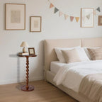 Round Side Table for Small Spaces, Drink Table - Image 7