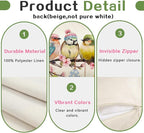 RABUSOFA Easter Pillow Covers 12x20 inch Easter Decorations - Image 6