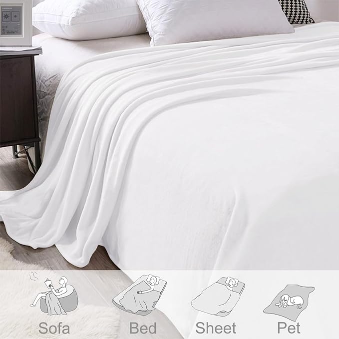 Exclusivo Mezcla Soft Large Fleece Throw Blanket - Image 4