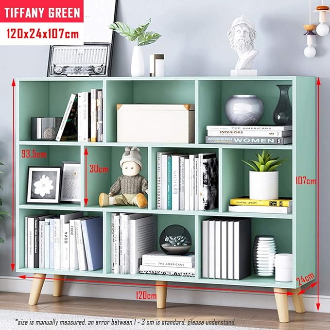 IOTXY Wooden Open Shelf Bookcase - Image 3