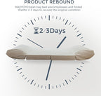MAXYOYO Folding Sofa Bed, Extra Thick and Long Floor Sofa Convertible Sleeper - Image 7