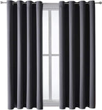 ChrisDowa Blackout Curtains for Bedroom and Living Room 63 Inches Long | 2 - Image 7