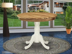 East West Furniture AMT-NLW-TP Antique Dining Table - Image 2