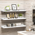RYOFOBETTO 22 inches Long Floating Shelves, Bathroom Decor Shelves Over Toilet - Image 2