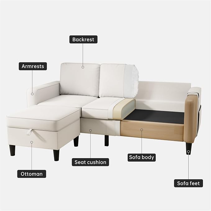 Sectional Sofa and Couches for Living Room - Image 6