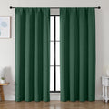 Simplebrand Ava Ever Green Blackout Curtains by Simplebrand