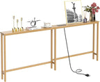 VASMIA 70.9 Inch Narrow Console Table by VASMIA