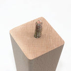 WEICHUAN Tapered Solid Beech Wood Furniture Legs - Image 4