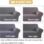 H.VERSAILTEX Stretch Couch Cover Loveseat Covers - Image 3