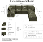mopio Oversized Modular Sectional Sofa - Image 2