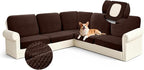 Arfntevss Sectional Couch Covers L Shape Couch Cushion Covers Slipcovers Fitted by Arfntevss