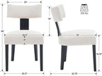 VESCASA Upholstered Dining Chairs - Image 6