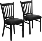 Flash Furniture Hercules Series Vertical Back Metal Restaurant Chairs, by FlashFurniture