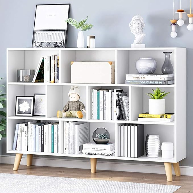 IOTXY Wooden Open Shelf Bookcase by IOTXY