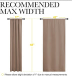 NICETOWN Kitchen Window Blackout Curtains - Image 7