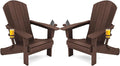 SERWALL Adirondack Chair with Cup Holders by SERWALL
