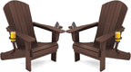 SERWALL Adirondack Chair with Cup Holders by SERWALL